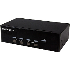 StarTech 4-port Kvm Switch W/ Dual Vga - Usb 2.0 (SV431DVGAU2A)