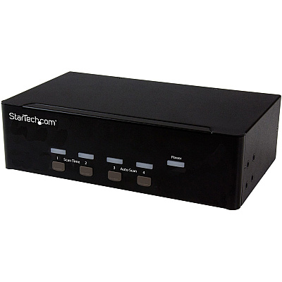 StarTech 4-port Kvm Switch W/ Dual Vga - Usb 2.0 (SV431DVGAU2A)