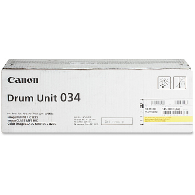 Canon DRUM034 Drum Unit (CNMDRUM034Y)