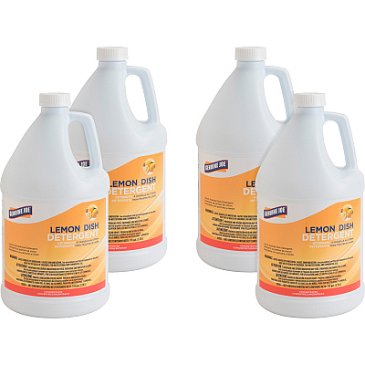 Genuine Joe Lemon Dish Detergent Gallon (GJO10359CT)