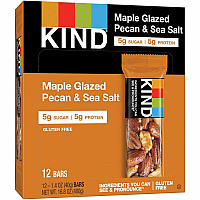 KIND Maple Glazed Pecan & Sea Salt Nut Bars (KND17930)