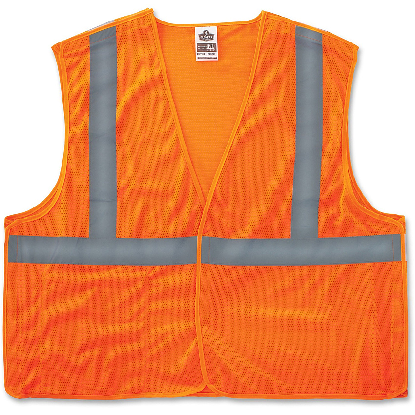 GloWear Orange Econo Breakaway Vest (EGO21063)