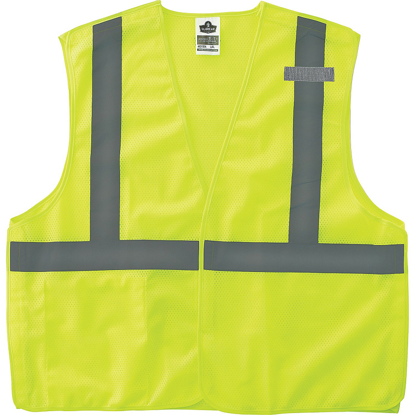 GloWear Lime Econo Breakaway Vest (EGO21073)