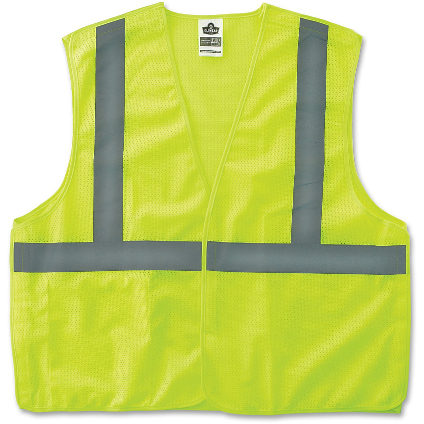 GloWear Lime Econo Breakaway Vest (EGO21075)