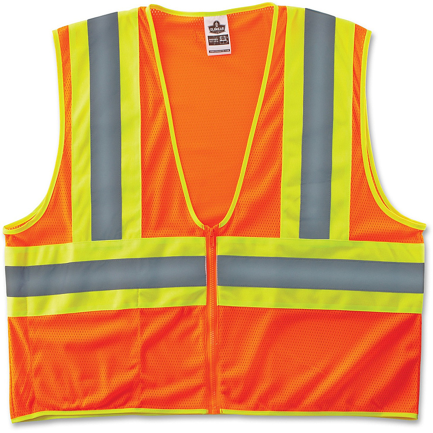 GloWear Class 2 Two-tone Orange Vest (EGO21303)