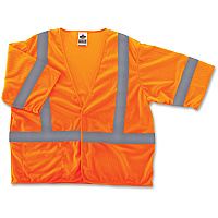 GloWear Class 3 Orange Economy Vest (EGO22013)
