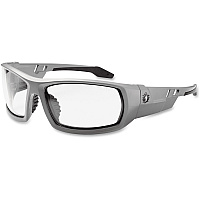 ergodyne Clear Lens/Gray Frame Safety Glasses (EGO50100)