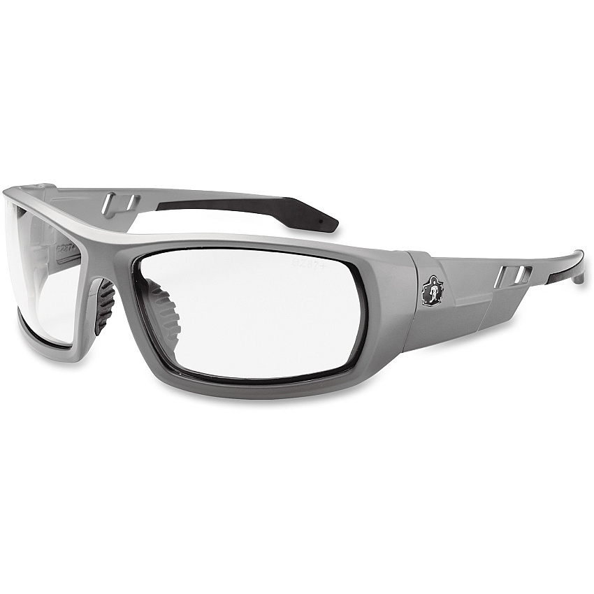 ergodyne Fog-Off Clear Lens/Gray Frame Safety Glasses (EGO50103)