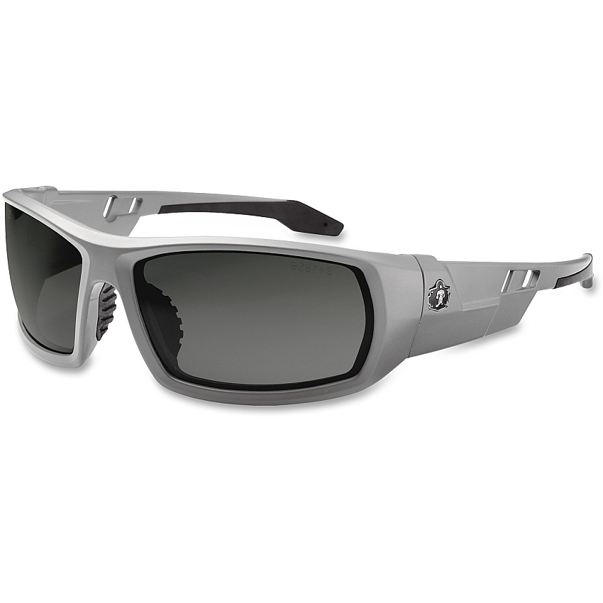 ergodyne Fog-Off Smoke Lens/Gray Frame Safety Glasses (EGO50133)