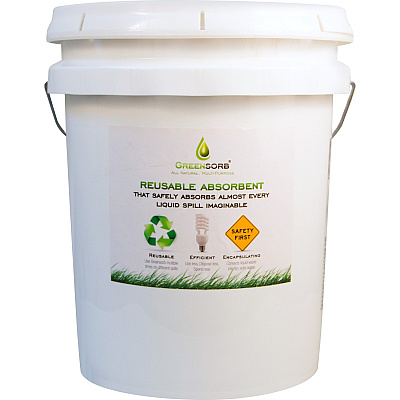 GreenSorb Sorbent Green Reusable Absorbent (BCGGS25)