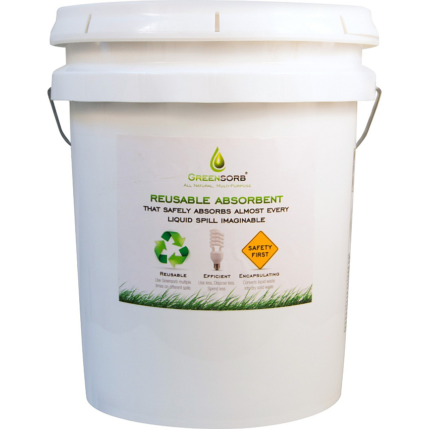 GreenSorb Sorbent Green Reusable Absorbent (BCGGS25)