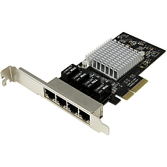 StarTech 4-port Gigabit Ethernet Network Card (ST4000SPEXI)