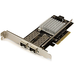 StarTech 2-port 10g Fiber Network Card- Open Sfp+ (PEX20000SFPI)