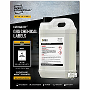 Avery UltraDuty GHS Chemical Labels 4" x 4" , Permanent Adhesive, for Laser Printers (AVE60504)