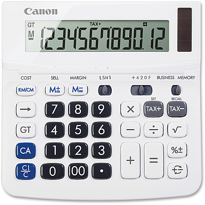 Canon TX-220TS Handheld Display Calculator (CNMTX220TSII)