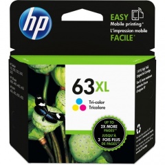 HP 63XL High Yield Tri-color Original Ink Cartridge (F6U63AN)