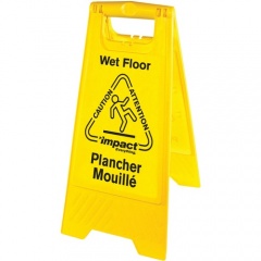 Impact English/Spanish Wet Floor Sign (9152W)