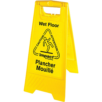 Impact English/Spanish Wet Floor Sign (IMP9152W)