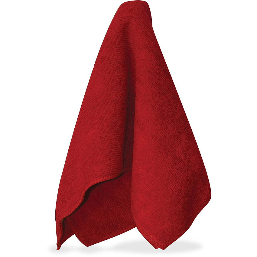 Impact Red Microfiber Cleaning Cloths (IMPLFK450)