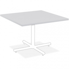 Lorell Hospitality Square Tabletop - Light Gray (62587)