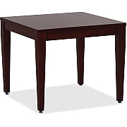 Lorell Solid Wood Corner Table (LLR59543)