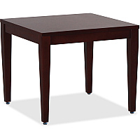 Lorell Solid Wood Corner Table (LLR59543)