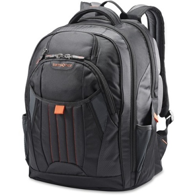Samsonite Tectonic 2 Carrying Case (Backpack) for 17" iPad Notebook - Black, Orange (663031070)