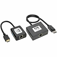 Eaton Tripp Lite Series DisplayPort to HDMI over Cat5/6 Active Extender Kit, Pigtail Transmitter/Receiver for Video/Audio, 150 ft. (45 m), TAA (B1501A1HDMI)