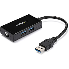 StarTech Usb 3 To Gigabit Network Adapter & Hub (USB31000S2H)
