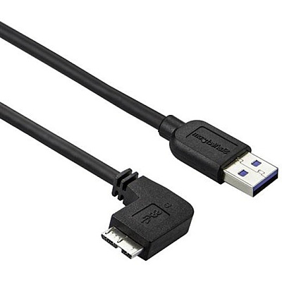 StarTech 0.5m 20in Slim Micro Usb 3.0 Cable - M/m (USB3AU50CMLS)