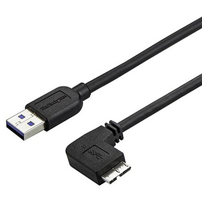 StarTech 0.5m 20in Slim Micro Usb 3.0 Cable - M/m (USB3AU50CMRS)