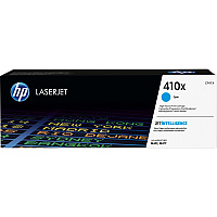 HP 410X Original High Yield Laser Toner Cartridge - Single Pack - Cyan - 1 Each (HEWCF411X)