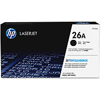 HP 26A Original Laser Toner Cartridge - Black Pack (HEWCF226A)