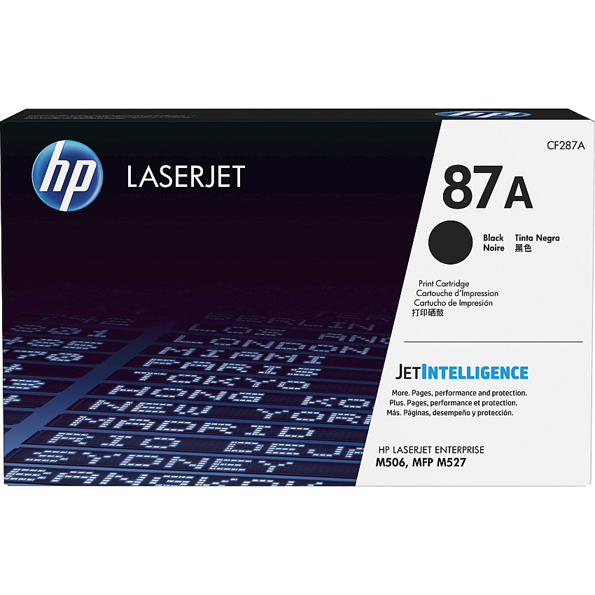 HP 87A Original Laser Toner Cartridge - Black Pack (HEWCF287A)