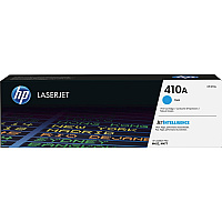 HP 410A Original Laser Toner Cartridge - Single Pack - Cyan - 1 Each (HEWCF411A)