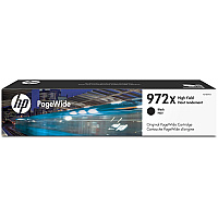 HP 972X (HEWF6T84AN) Original High Yield Page Wide Ink Cartridge - Single Pack - Black - 1 Each