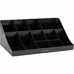 Mind Reader EMS Mind Coffee Condiment Organizer (EMSCOMORGBLK)