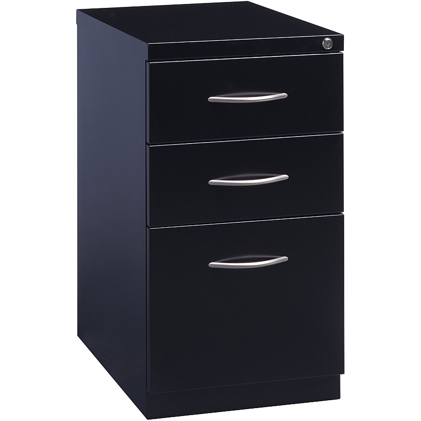 Lorell Premium Box/Box/File Mobile File Cabinet with Arch Pull (LLR79129)