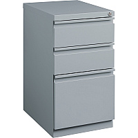 Lorell 20" Box/Box/File Mobile File Cabinet with Full-Width Pull (LLR79135)