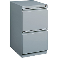Lorell 20" File/File Mobile File Cabinet with Full-Width Pull (LLR79136)