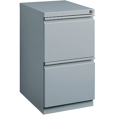 Lorell 20" File/File Mobile File Cabinet with Full-Width Pull (LLR79136)