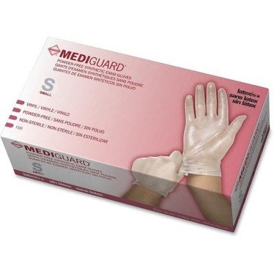 Medline MediGuard Vinyl Non-sterile Exam Gloves (6MSV511)