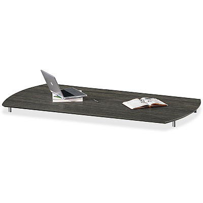Mayline Gray Laminate Medina Casegoods Collection (MLNMNDT72LGS)