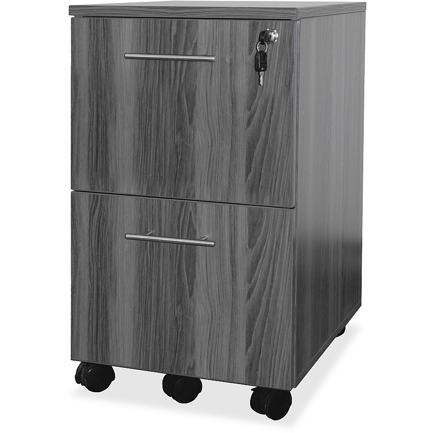 Mayline Gray Laminate File/File Mobile Pedestal File (MLNMNFFLGS)