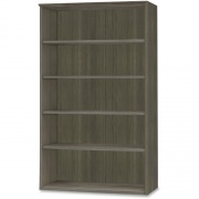Mayline Medina Series Gray Laminate. 5-Shelf Bookcase (MVB5LGS)