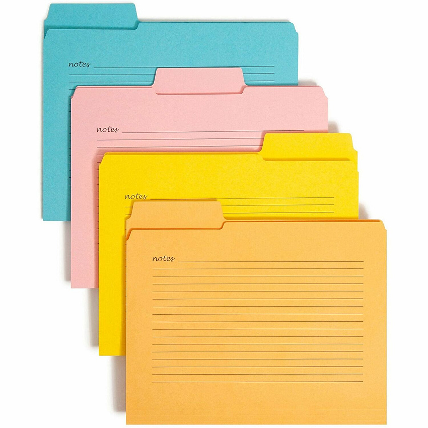 Smead SuperTab 1/3 Tab Cut Letter Recycled Top Tab File Folder (SMD11974)