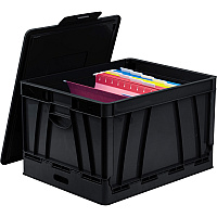 Storex Collapsible Storage Crate (STX61809U04C)