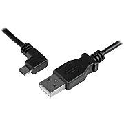 StarTech 3ft Angled Micro-usb Charge & Sync Cable (USBAUB1MLA)