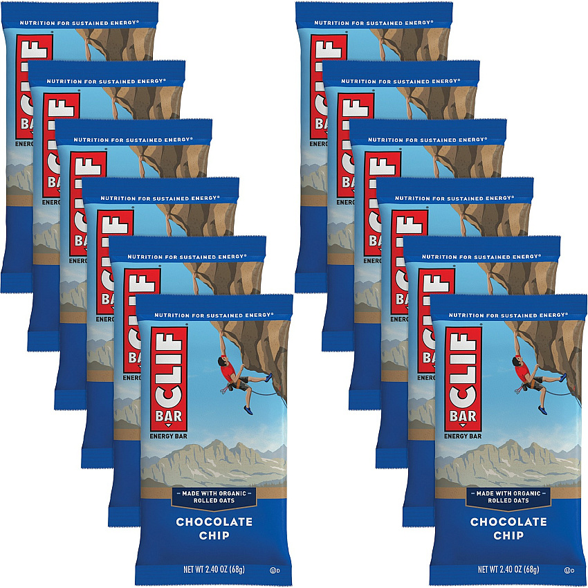 CLIF Bar Chocolate Chip Energy Bar (CBC160004)