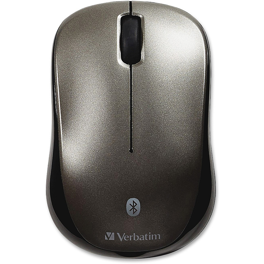Verbatim Bluetooth Wireless Tablet Multi-Trac Blue LED Mouse - Graphite (98590)